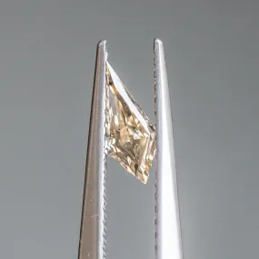 0.38CT KITE DIAMOND, SOFT CHAMPAGNE, 8.48X3.55X2.06MM