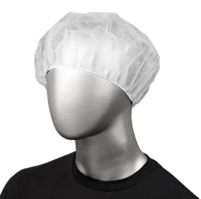 (1000/Case) AmbiShield 24" White Bouffant Cap