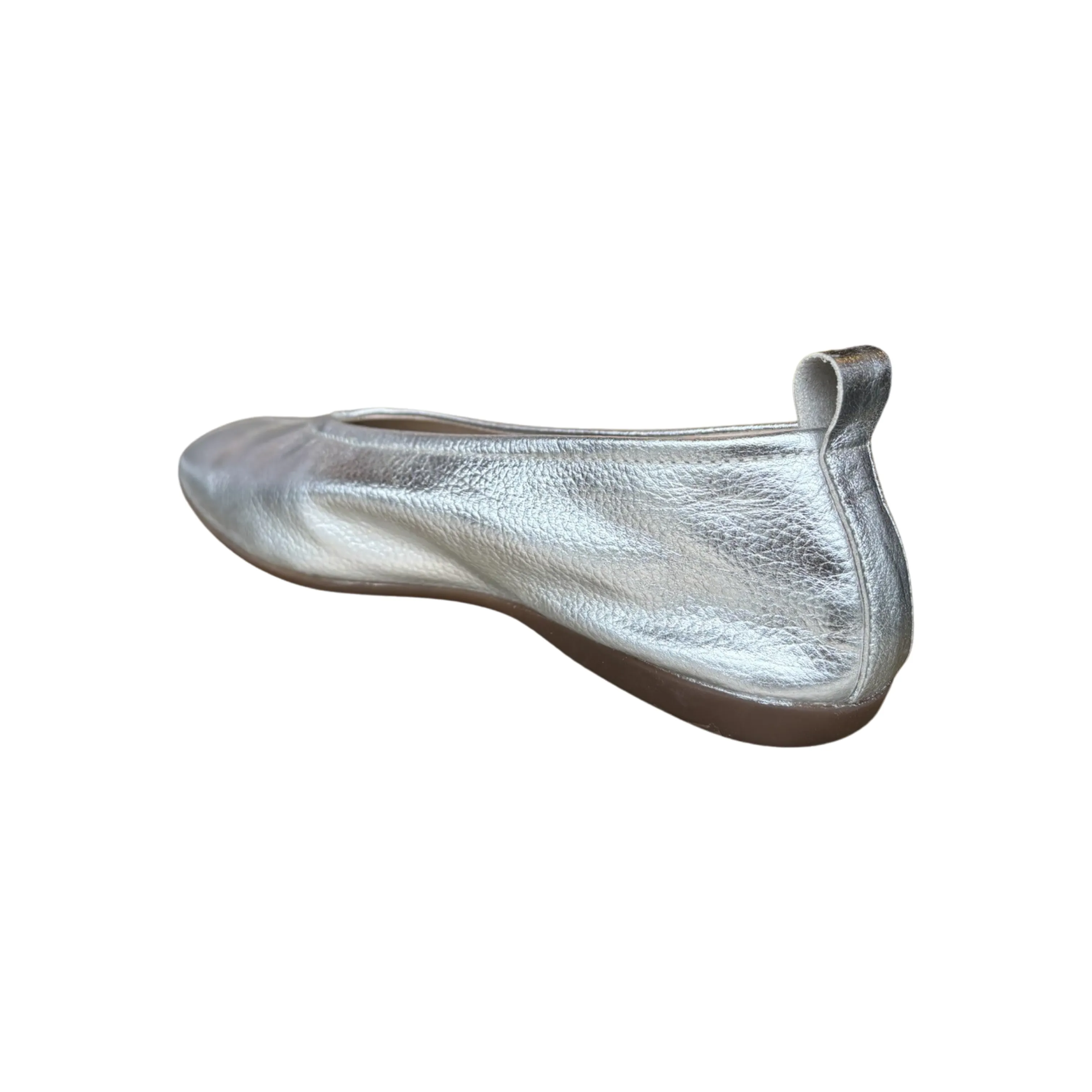 A8661 Silver Ballet Flat