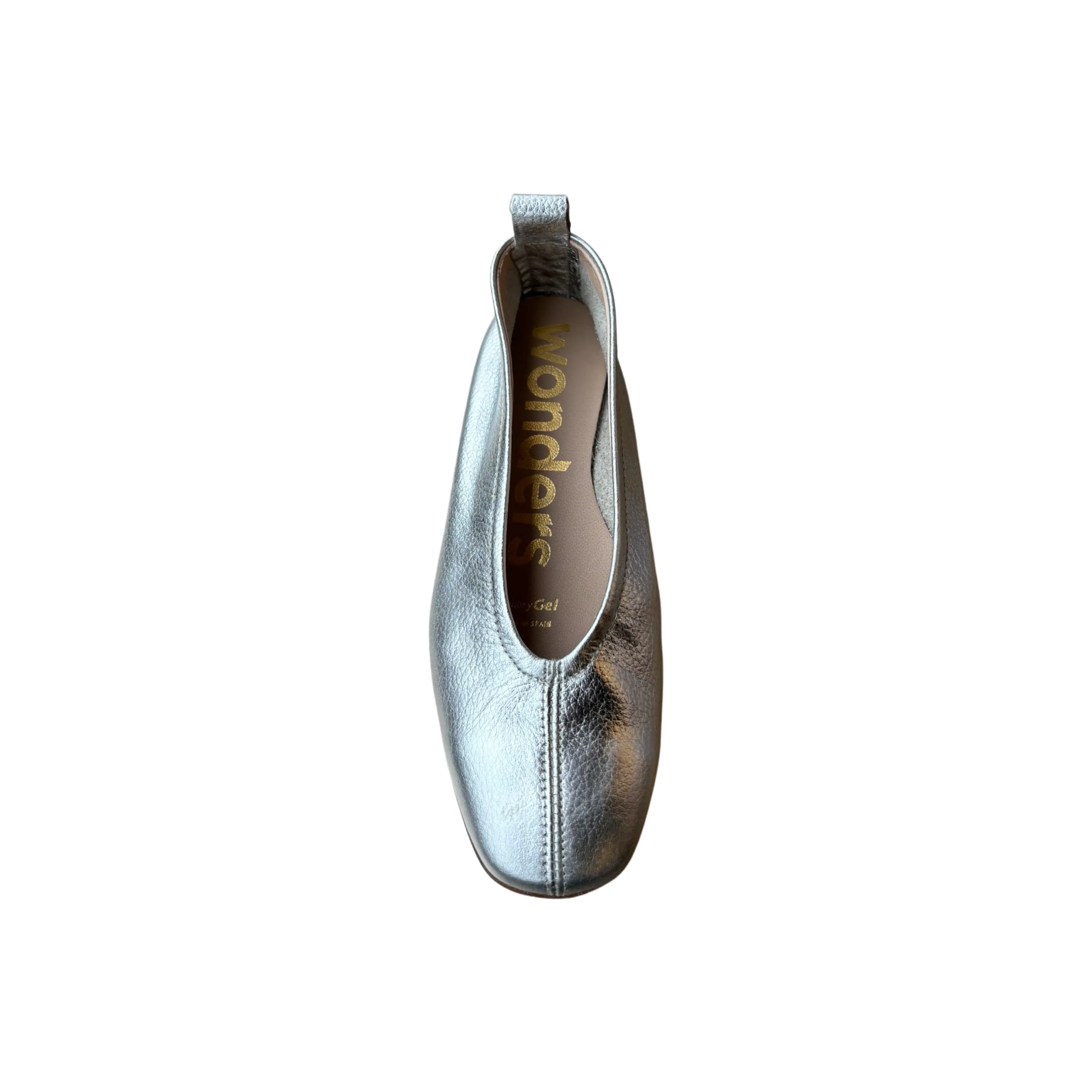 A8661 Silver Ballet Flat