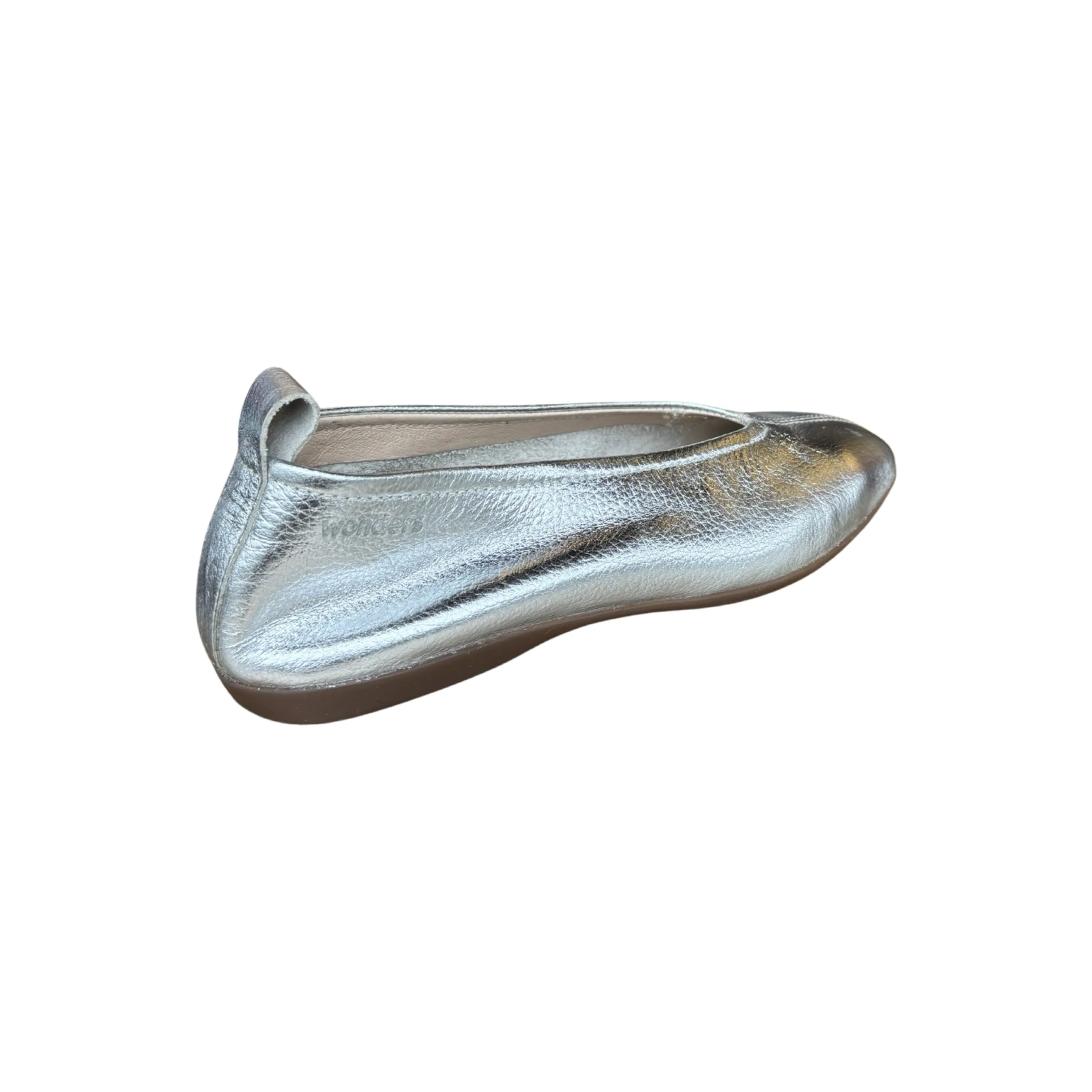 A8661 Silver Ballet Flat