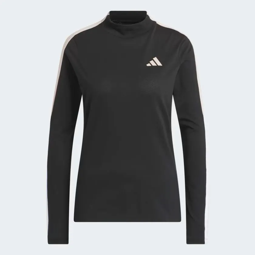 ADIDAS T SHIRT COL CHEMINEE NOIRE