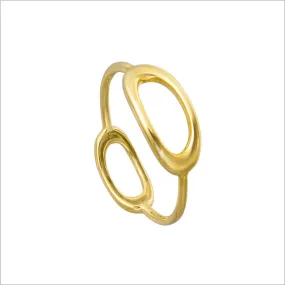 Allegra 18K Yellow Gold Stackable Ring 471