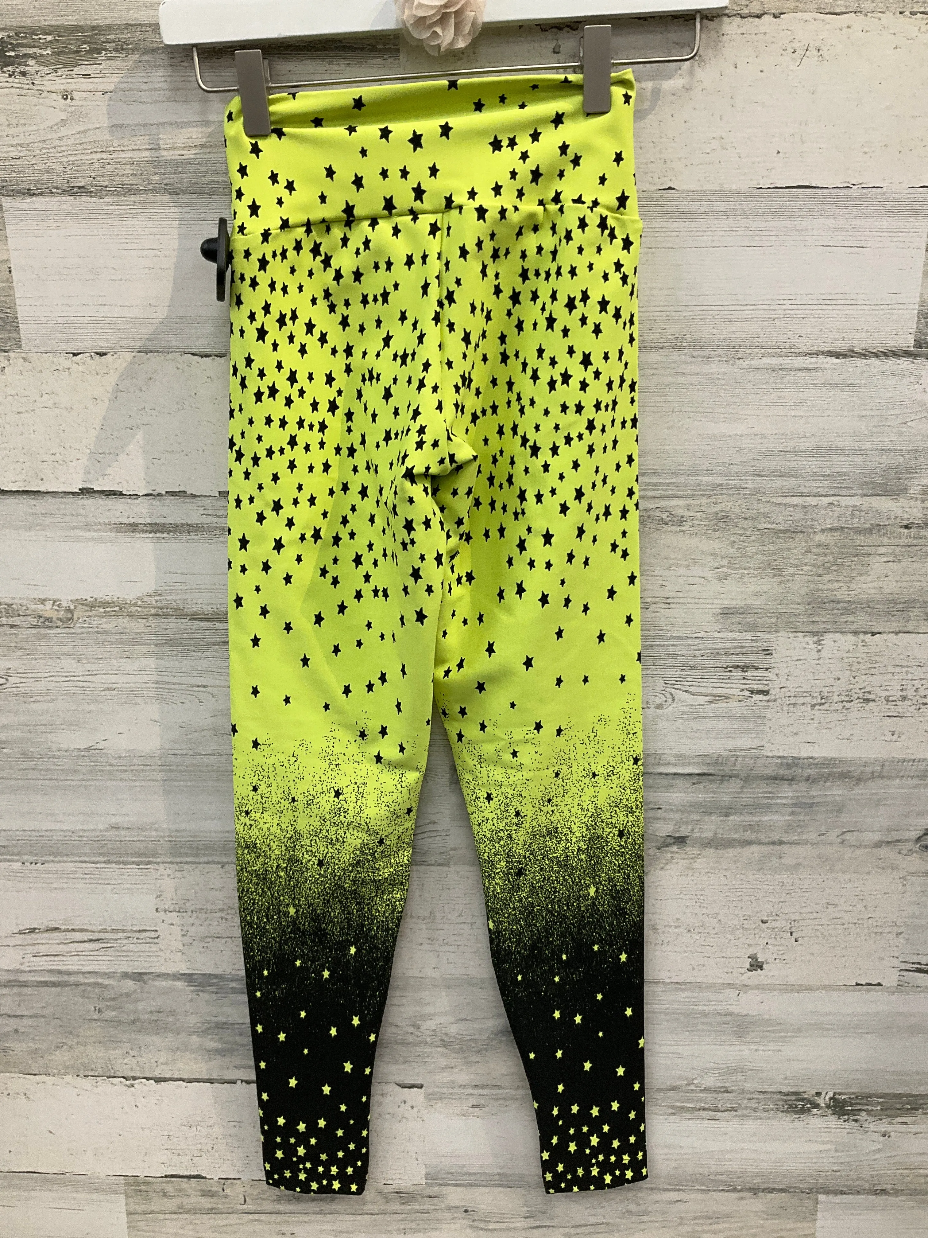 Athletic Leggings By Cme In Yellow, Size: S