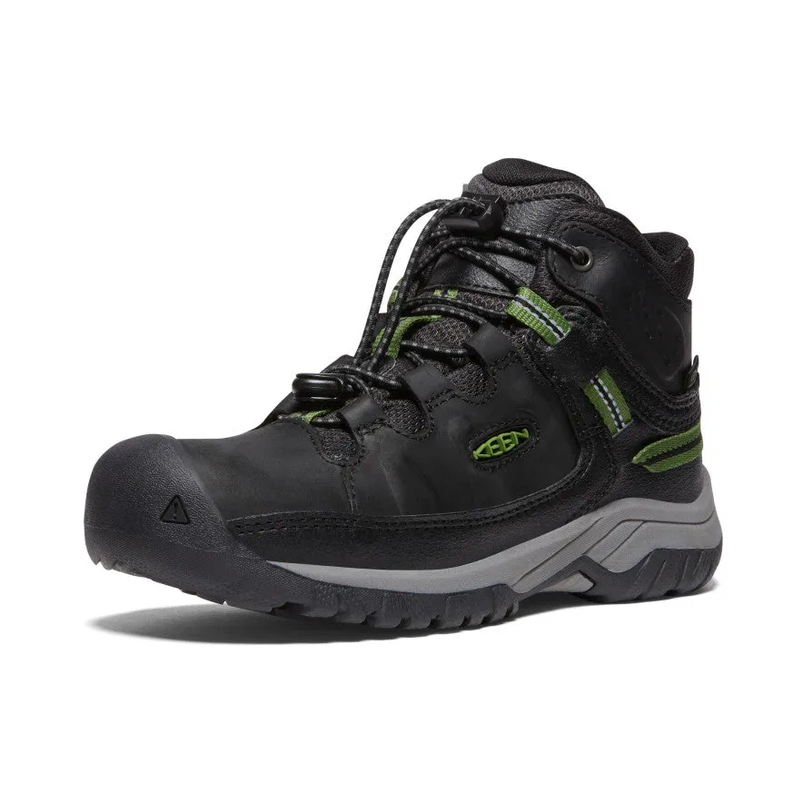 Big Kids' Targhee Waterproof Boot  |  Black/Campsite