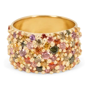 Blossom Crush River Barrel Ring - Size 7 - 11452