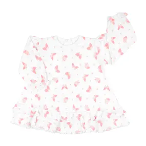 Butterflies Printed Dress | Baby Girl