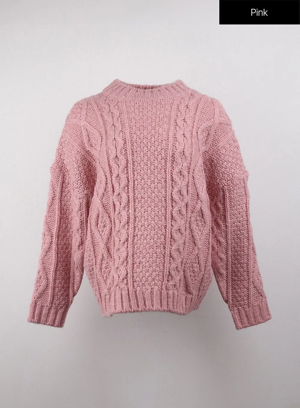 Cable Knit Sweater OJ412