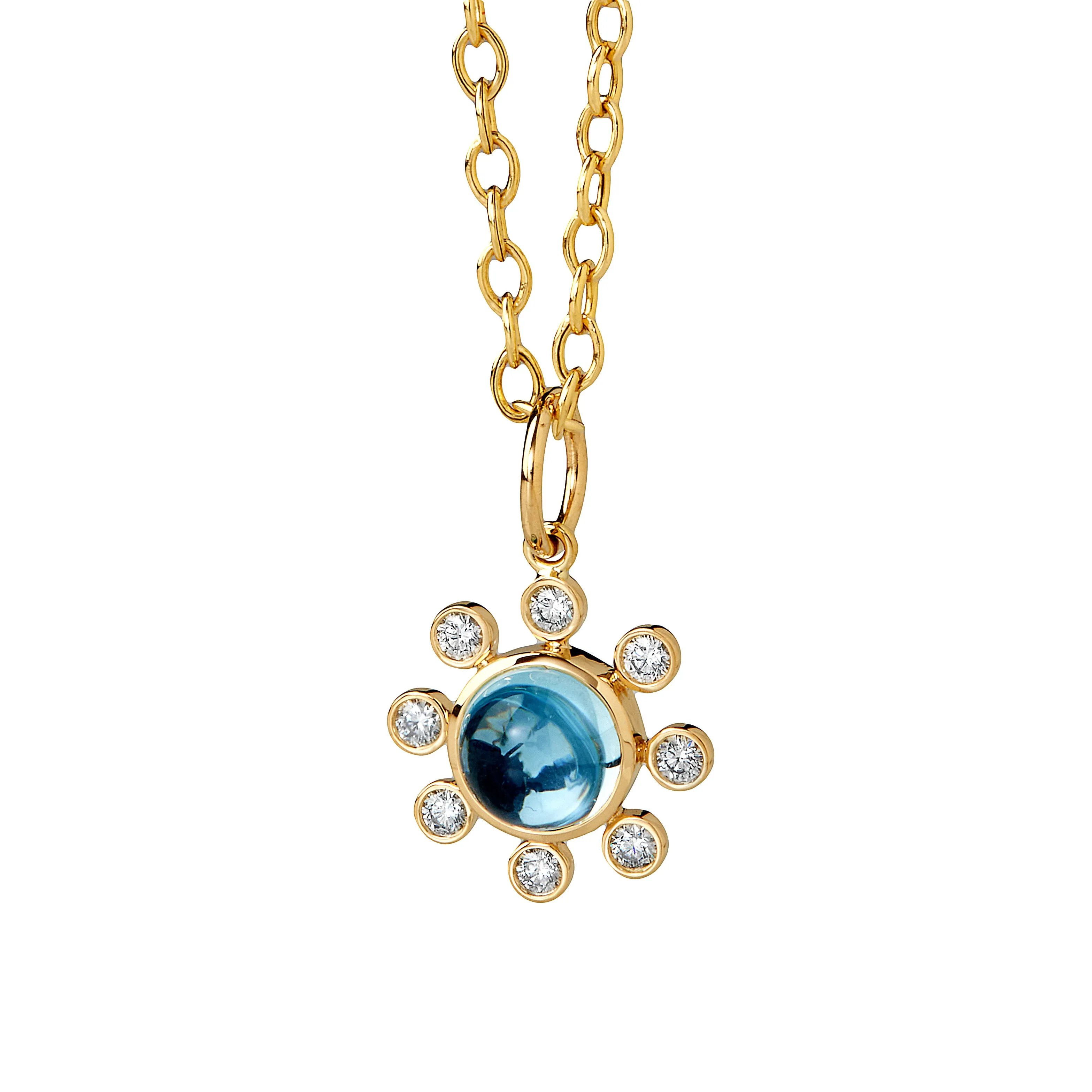 Candy Gemstone Diamond Pendant