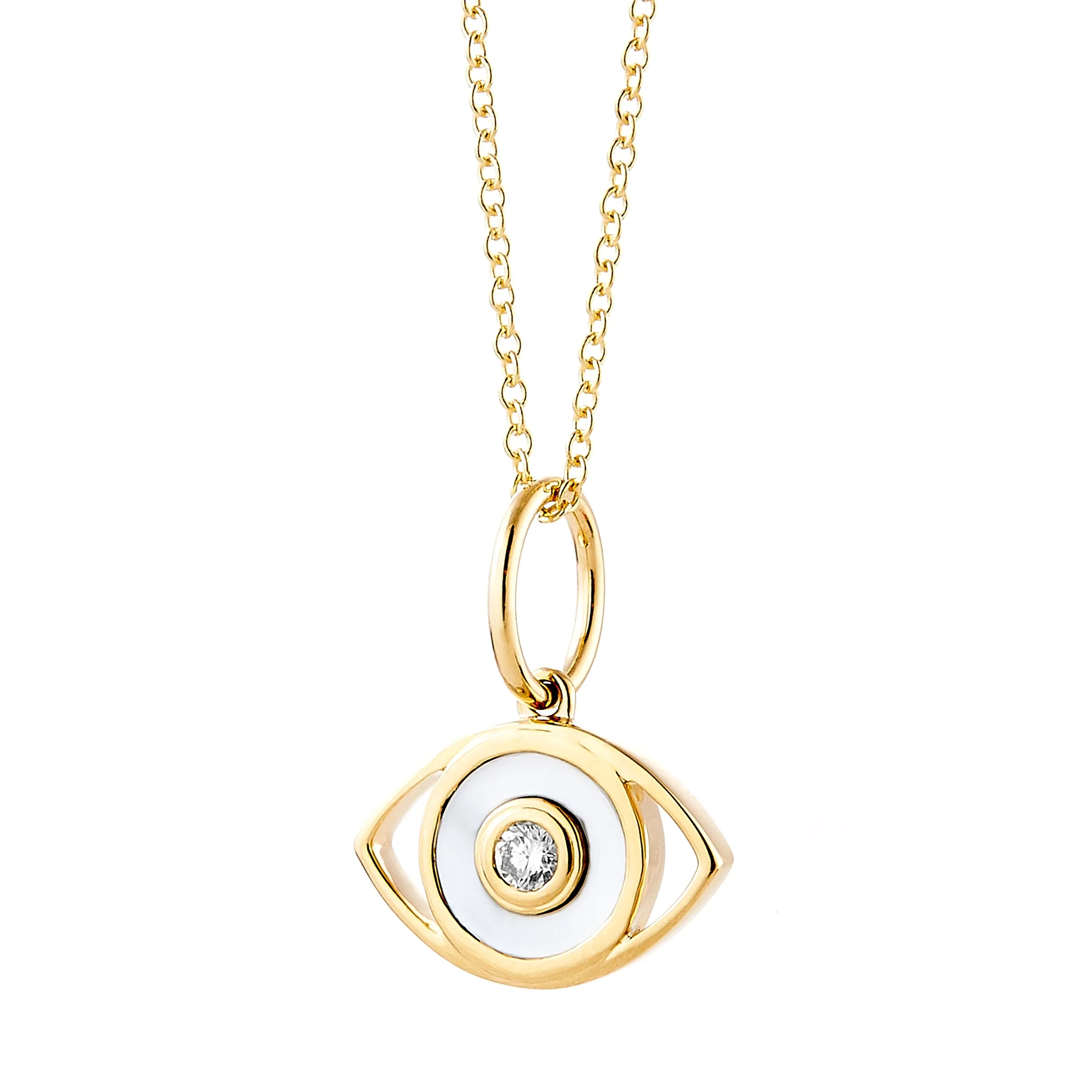 Chakra Evil Eye Pendant