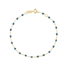 Classic Gigi Jeans bracelet, Yellow Gold, 6.7"