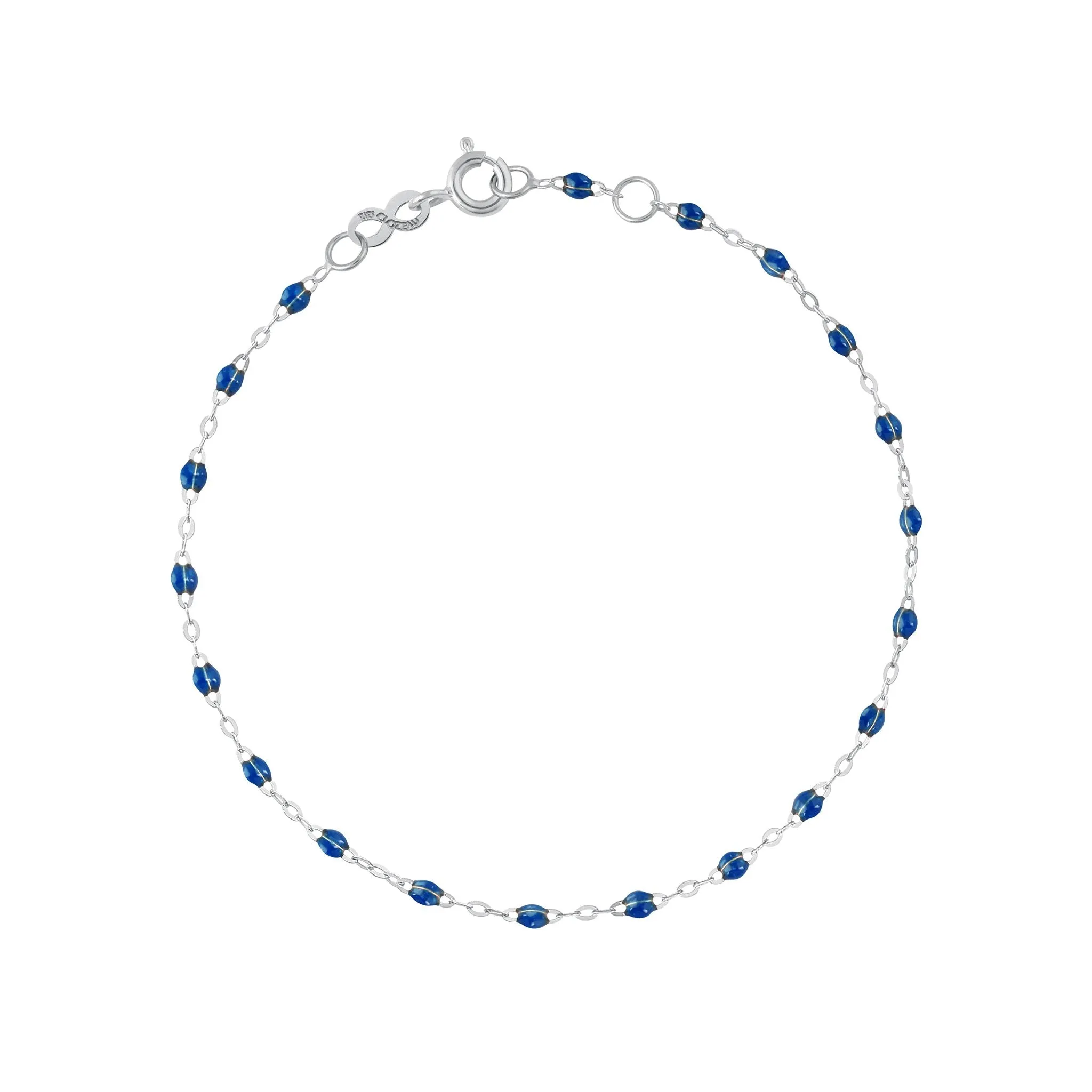 Classic Gigi Sapphire bracelet, White Gold, 5.9"