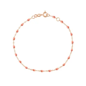 Classic Gigi Saumon bracelet, Rose Gold, 5.9"