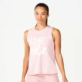 Core Belief Tank Top - Pale Mauve Marl