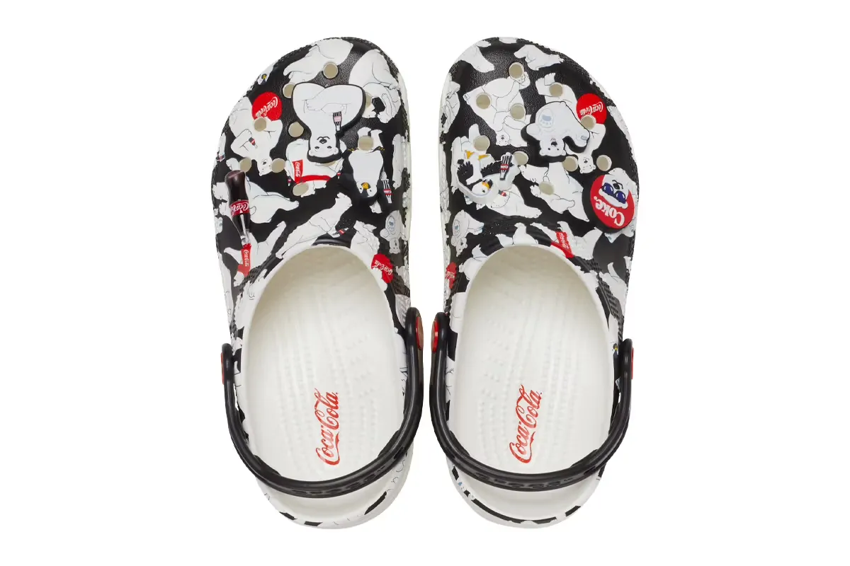 CROCS CLASSIC CLOG COCA COLA POLAR BEAR