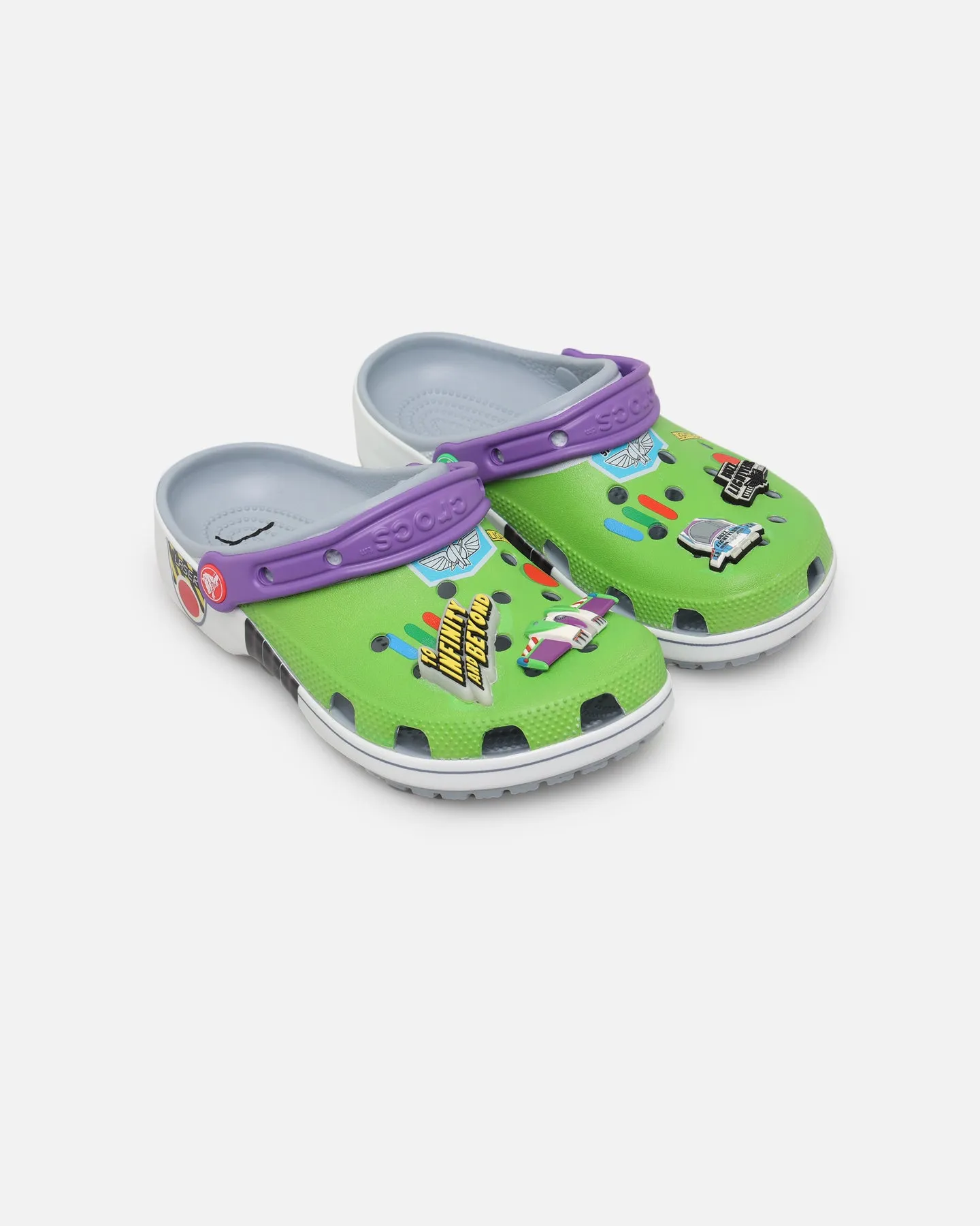 Crocs X Pixar Toy Story Buzz Lightyear Classic Clog Blue Grey