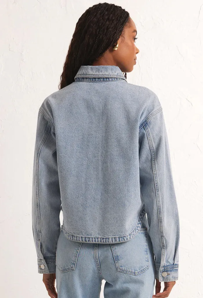 Cropped Denim Jacket