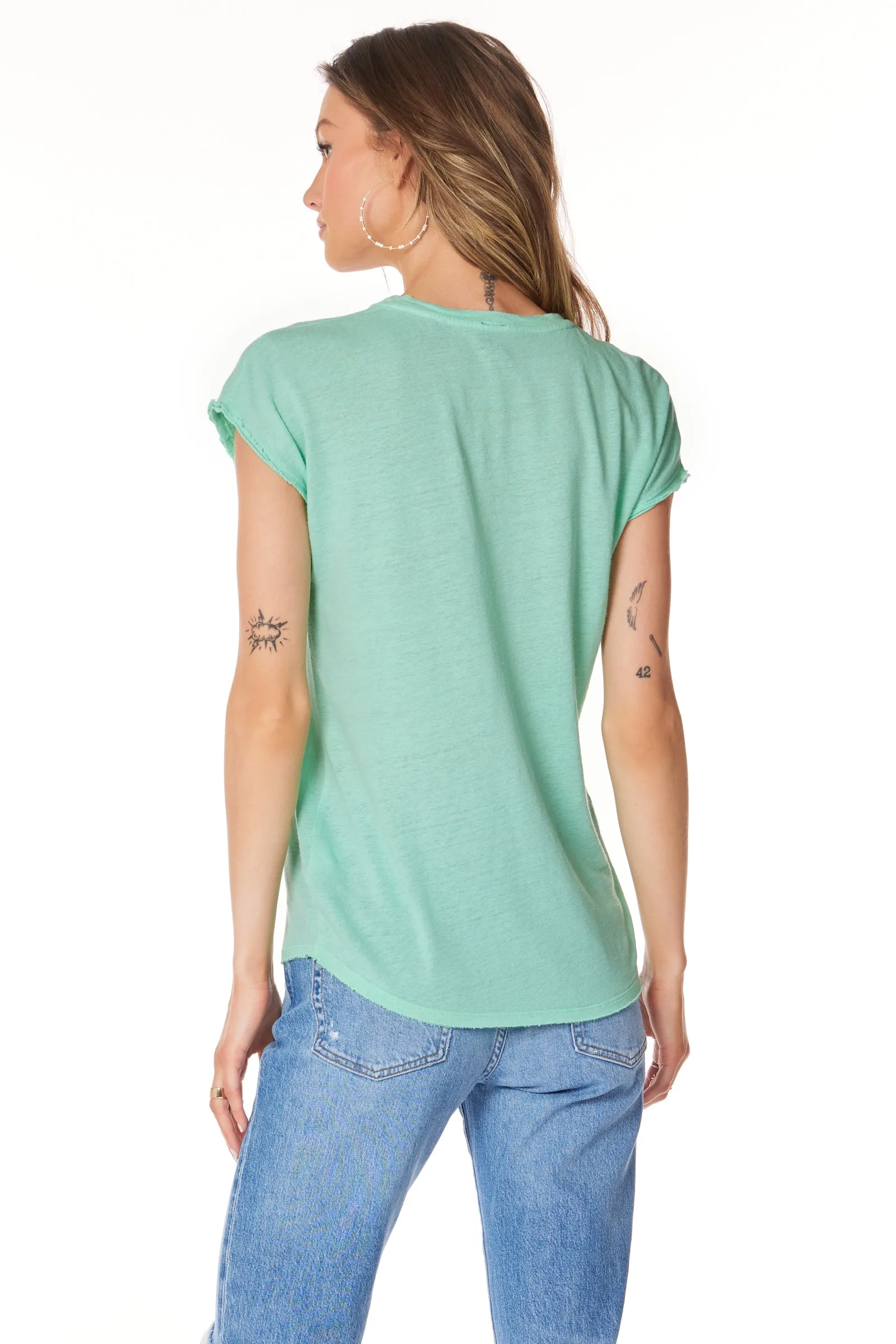 DOLMAN SCOOPNECK TEE