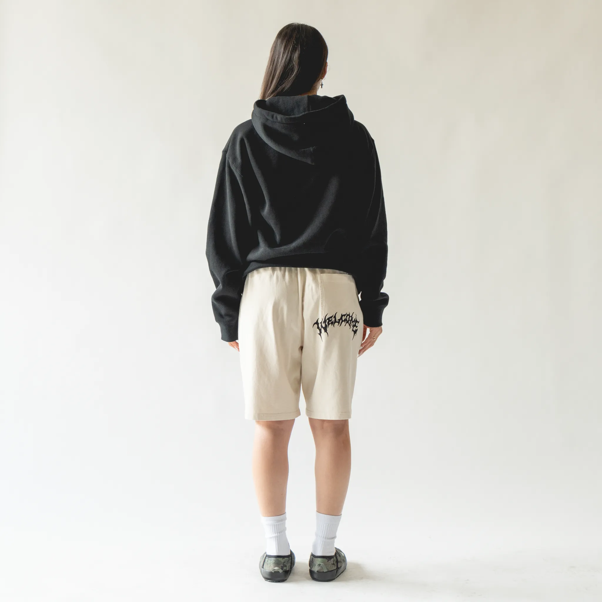 Fortune Garment-Dyed Jersey Shorts - Bone