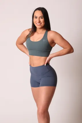 Genesis Moss Green Sports Bra