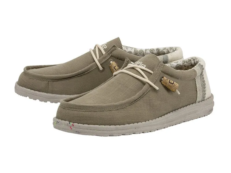 Hey Dude scarpe estive Wally Linen Mows