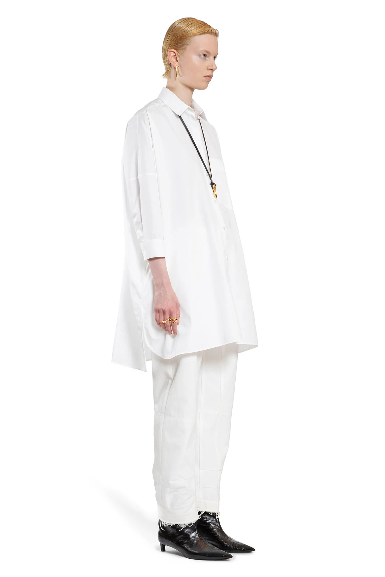 JIL SANDER WOMAN WHITE SHIRTS