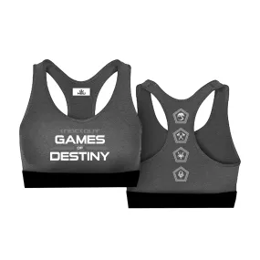 Knockout 2018 Sports Bra x Dark Grey