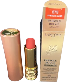 Lancome L'Absolu Rouge Intimatte Lipstick French Nude 3.4g