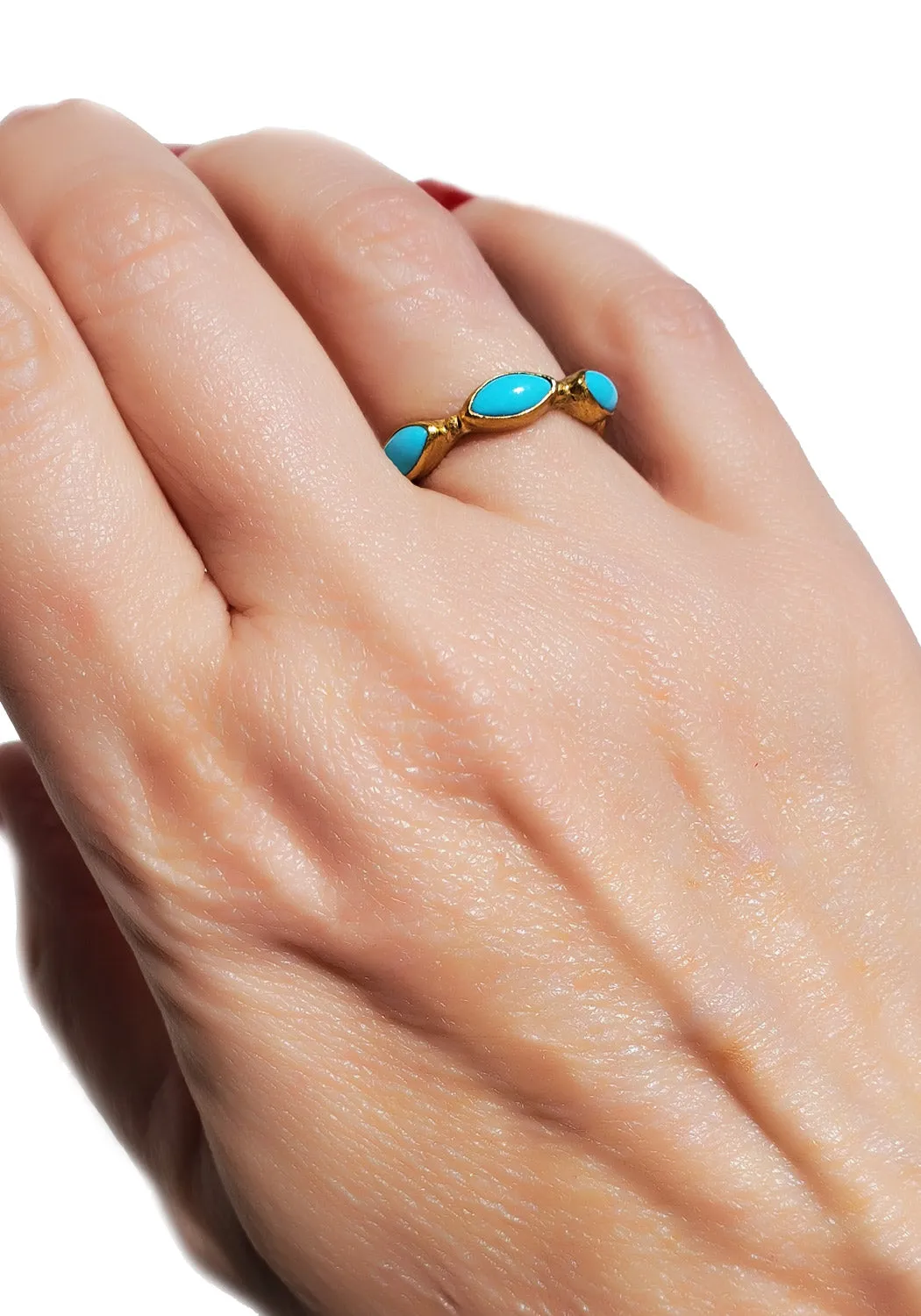 Lika Behar Sleeping Beauty Turquoise Ring