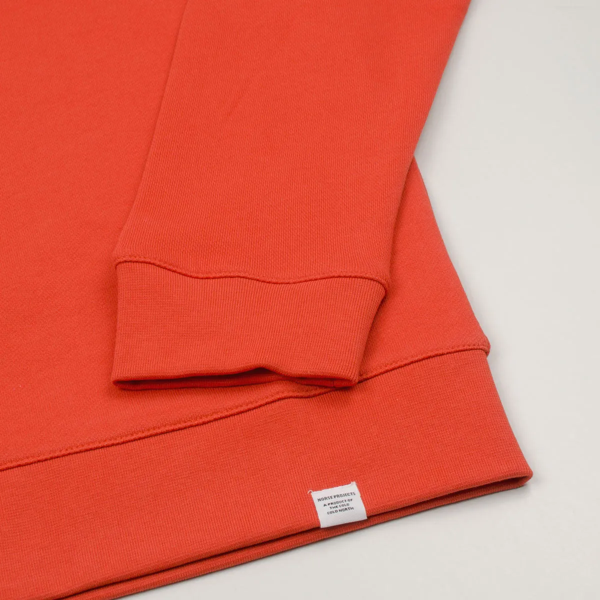 Norse Projects - Vagn Classic Sweatshirt - Rescue Orange