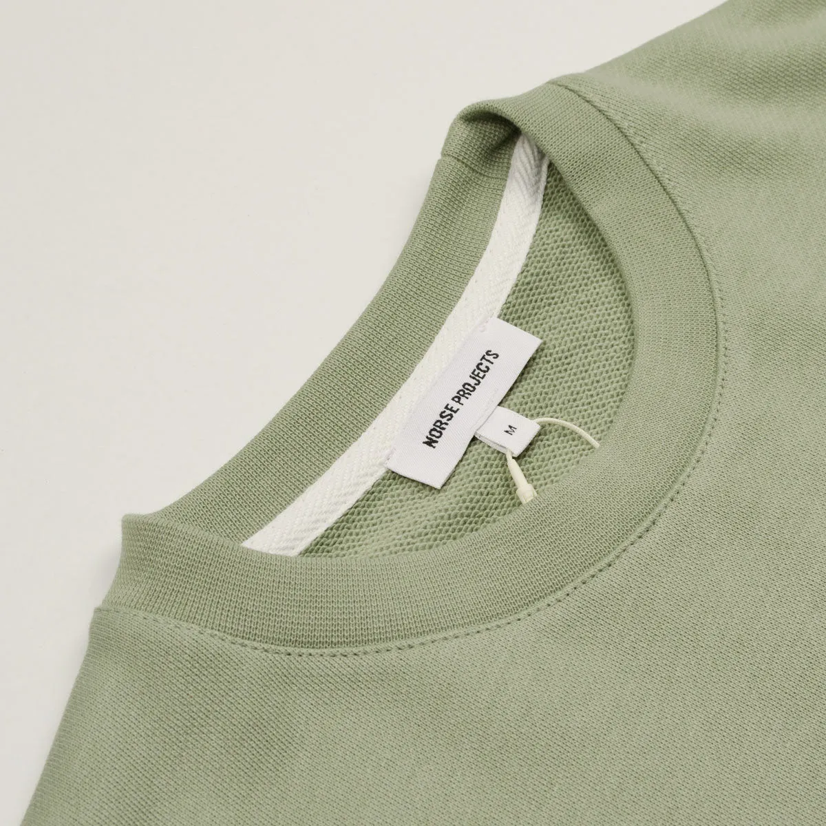 Norse Projects - Vagn Classic Sweatshirt - Sunwashed Green