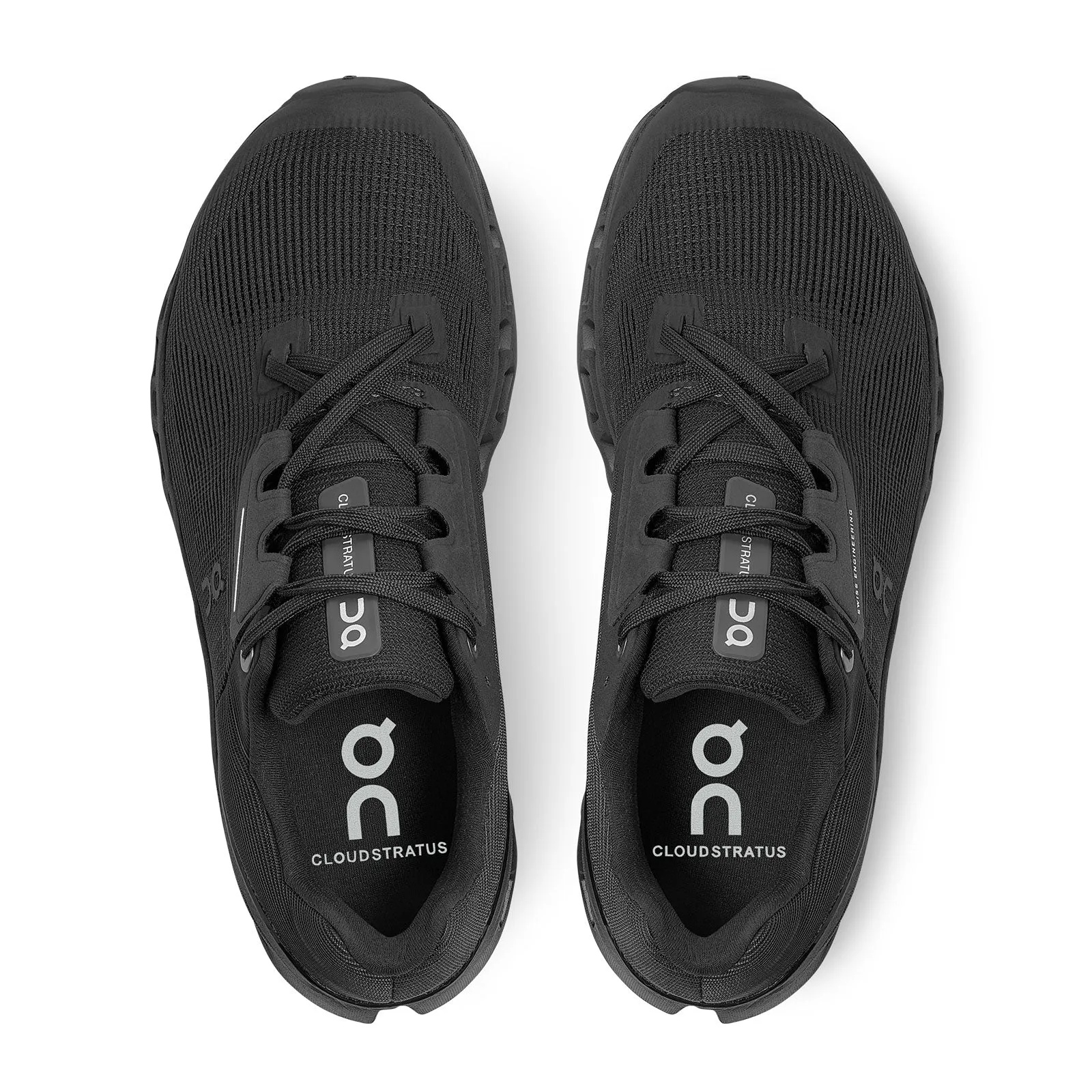 On Running Cloudstratus Running Shoe (Women) - Black