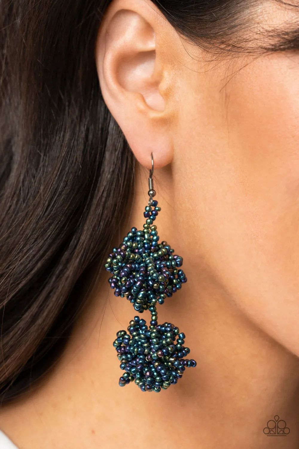 Paparazzi Celestial Collision - Multi Oil Spill Earrings