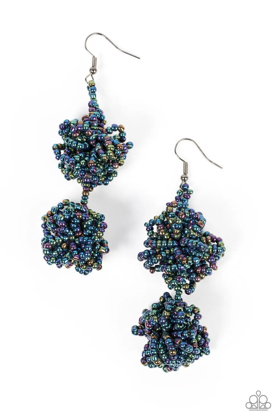 Paparazzi Celestial Collision - Multi Oil Spill Earrings