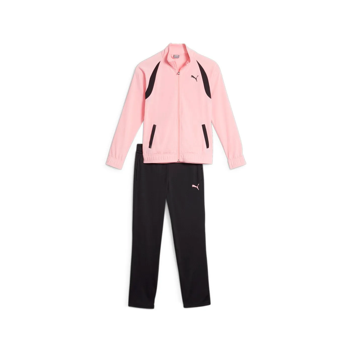 Puma Girl's Tricot tracksuit 673583-63 peach pink