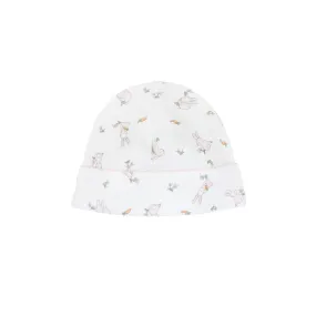 Rabbits Printed Hat | Baby Girl