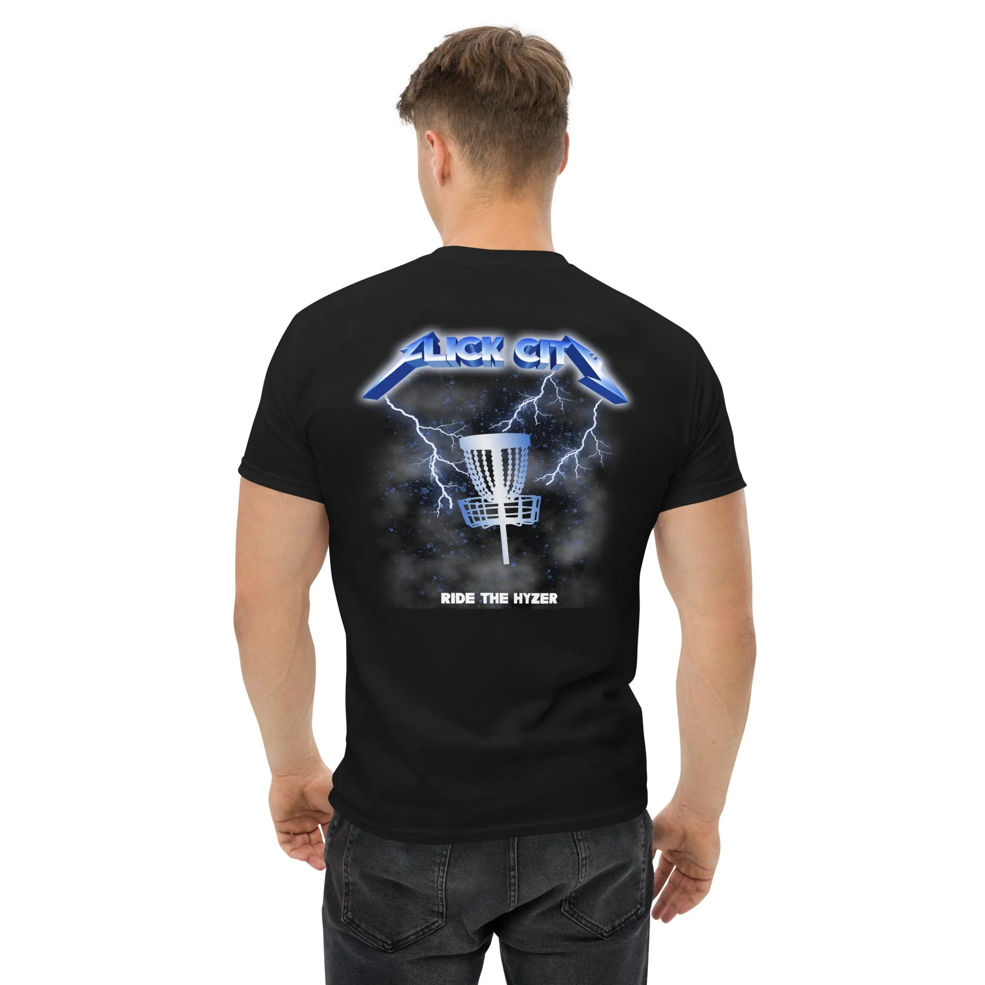 Ride The Hyzer Disc Golf classic tee