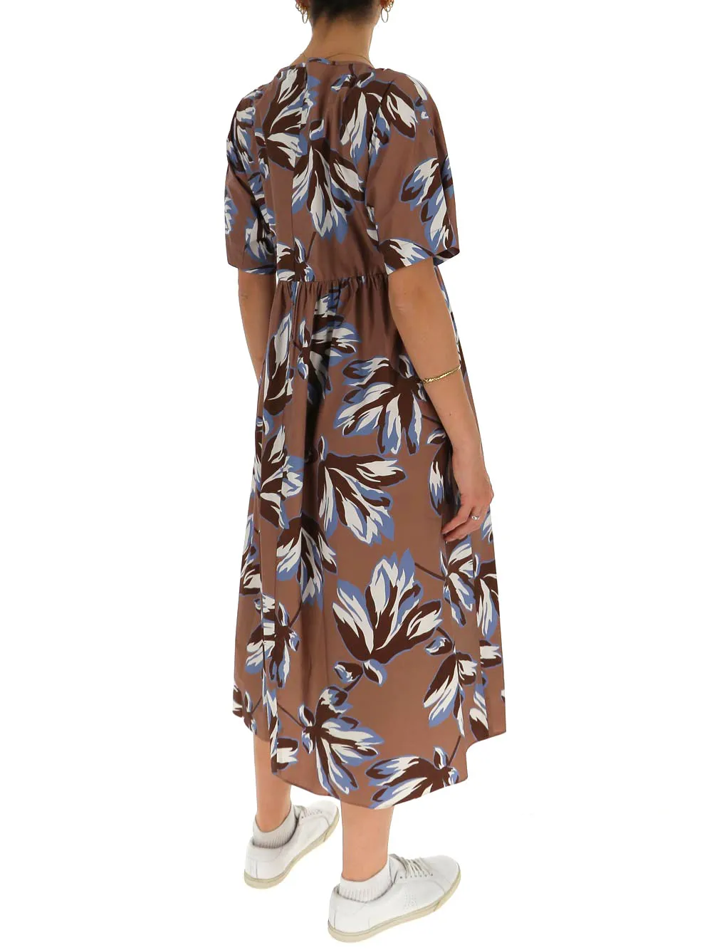 'S Max Mara Floral Midi Dress