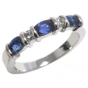 Sapphire and Diamond ring