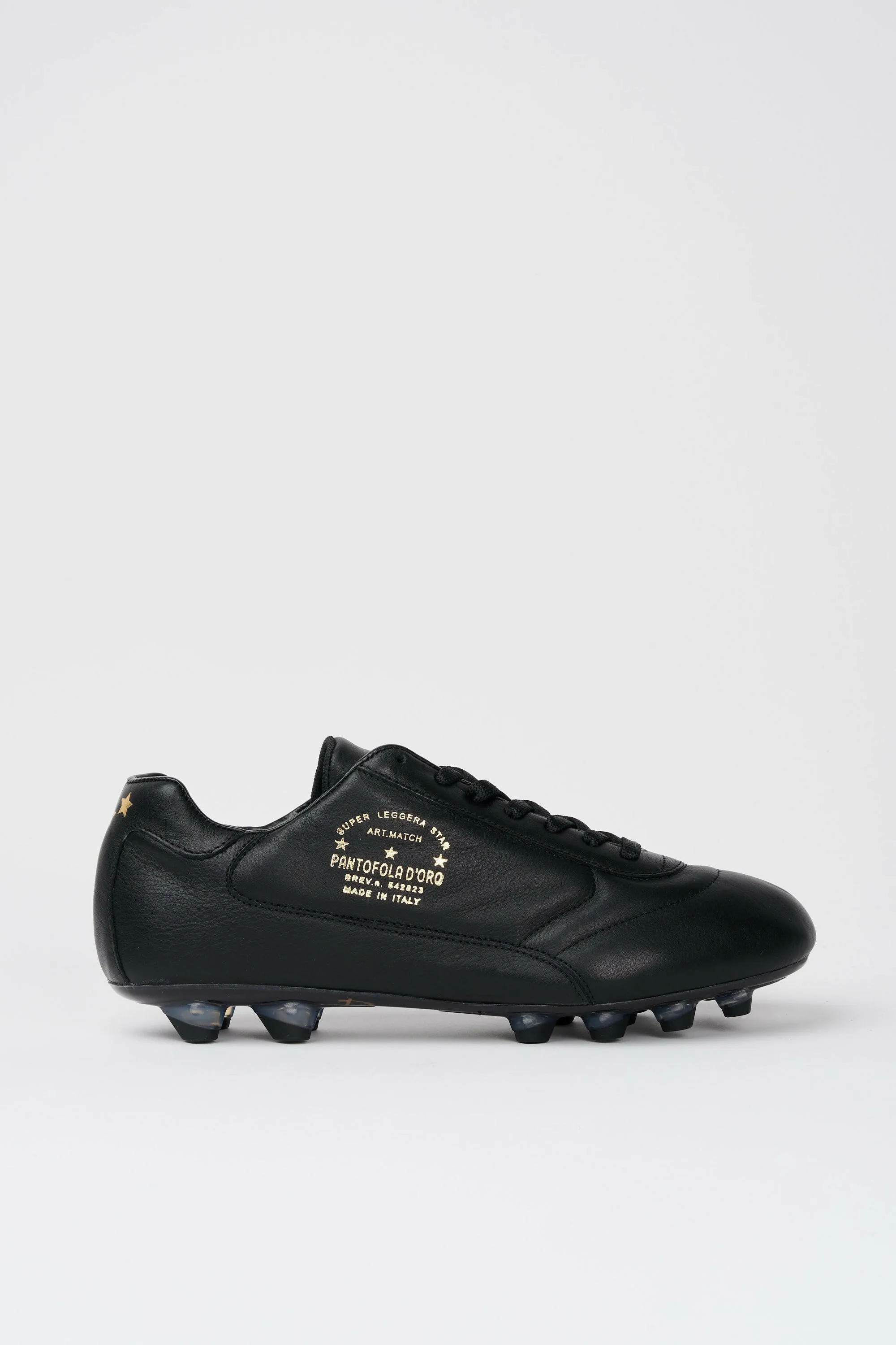 Scarpe da calcio Classic in pelle nera