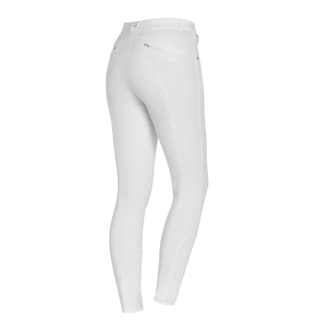 Schockemöhle Cindy Full Seat Breech -White - SALE