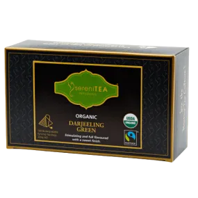 Serenitea Darjeeling Green 100 Tea Bags