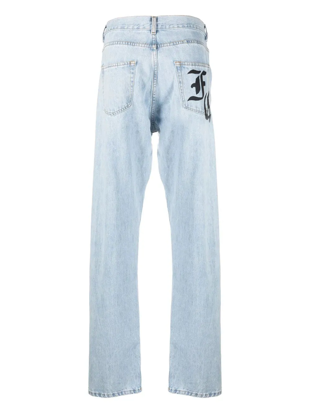 SERIGRAPHINE BAGGY DENIMS