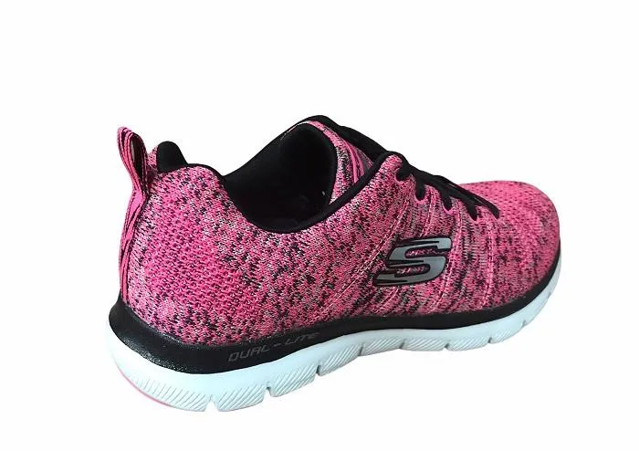 Skechers Flex Appeal 2.0 High Energy women's shoe 12756/HPBK hot pink black