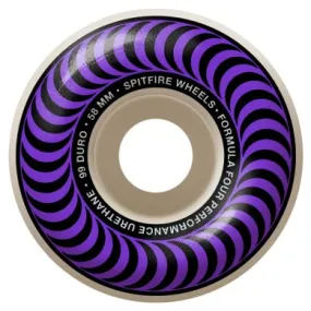 Spitfire F4 99D Classic Wheels - 58mm