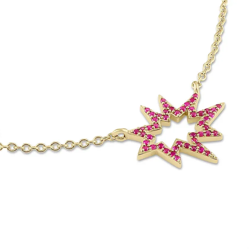 Stellina Nova Ruby Necklace