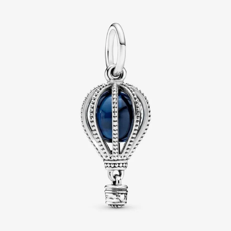 Sterling Sparkling Silver Stylish Bead Charm For Women