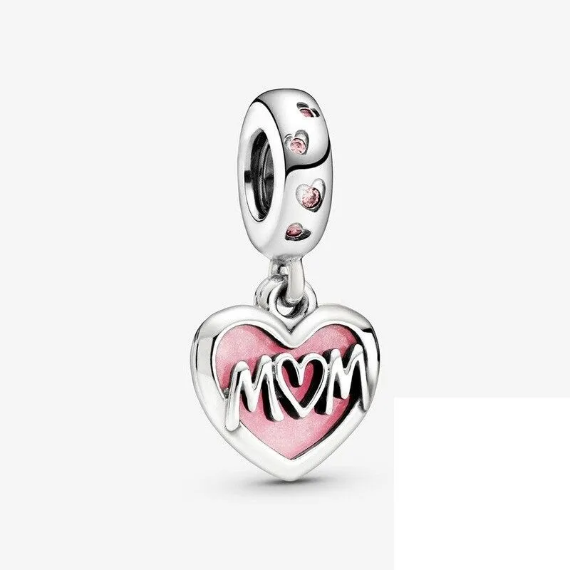 Sterling Sparkling Silver Stylish Bead Charm For Women