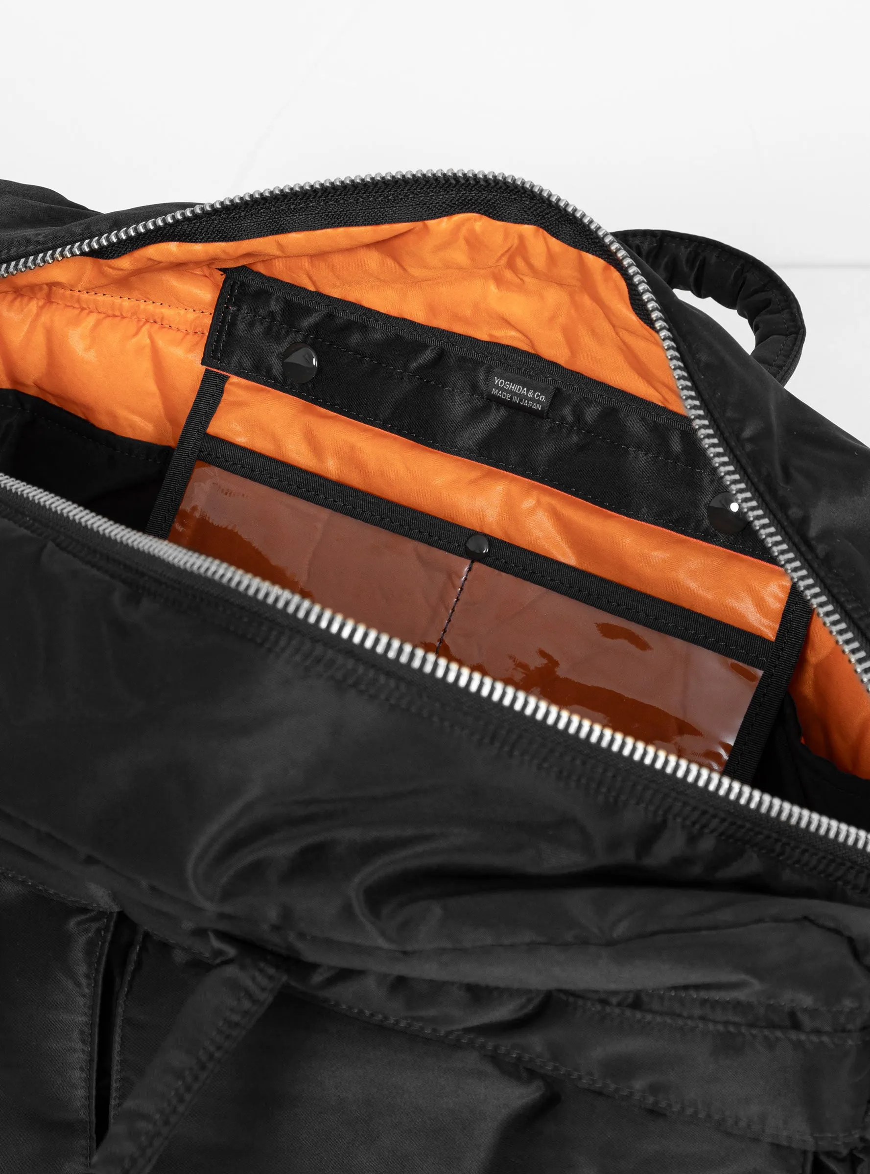 TANKER 2Way Duffle Bag (S) Black