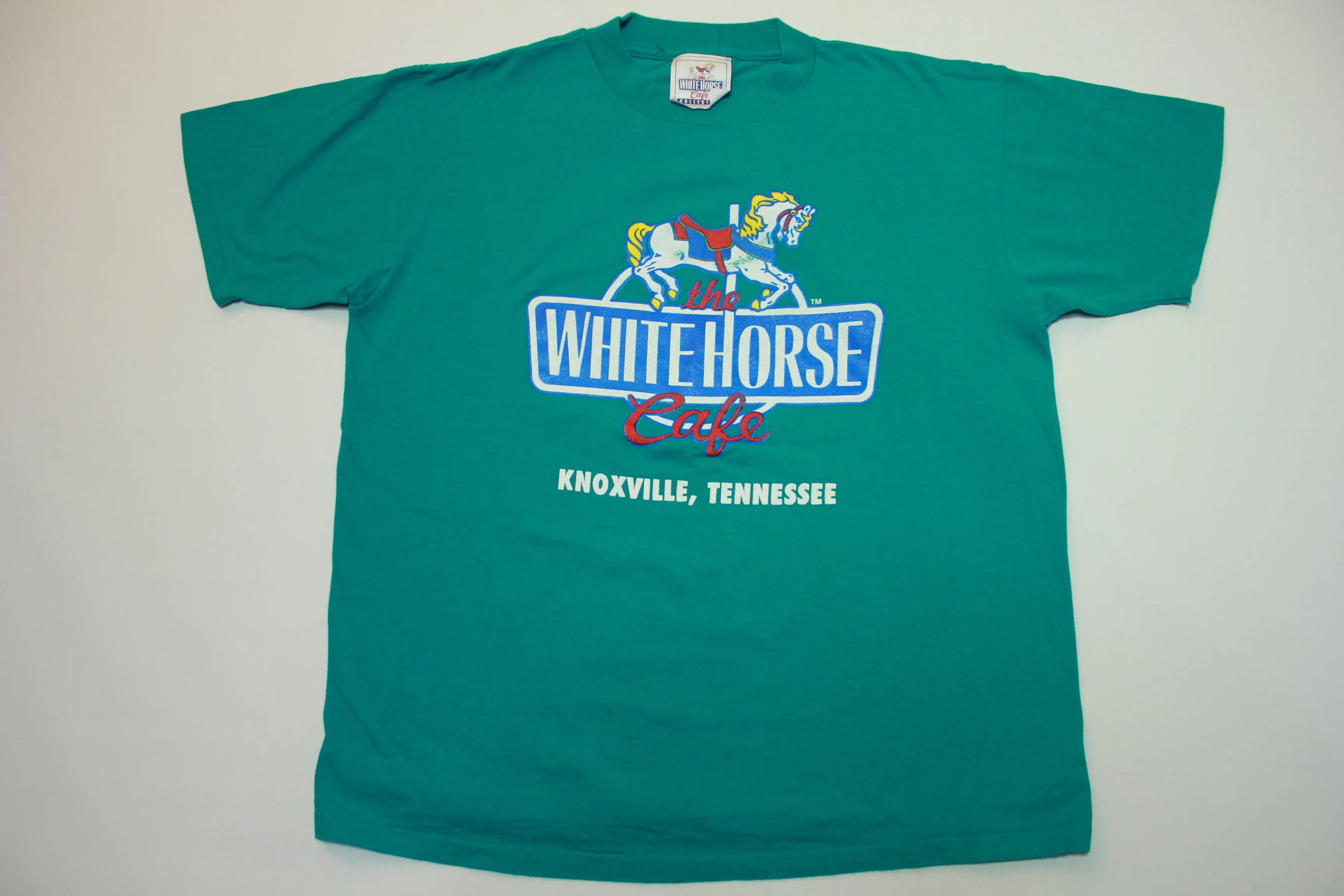 The Whitehorse Cafe Knoxville Tennessee Vintage 90's Oneita USA T-Shirt